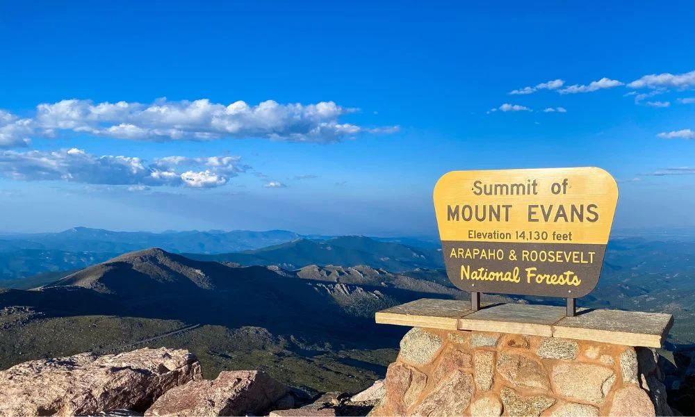 Mount Evans in Denver