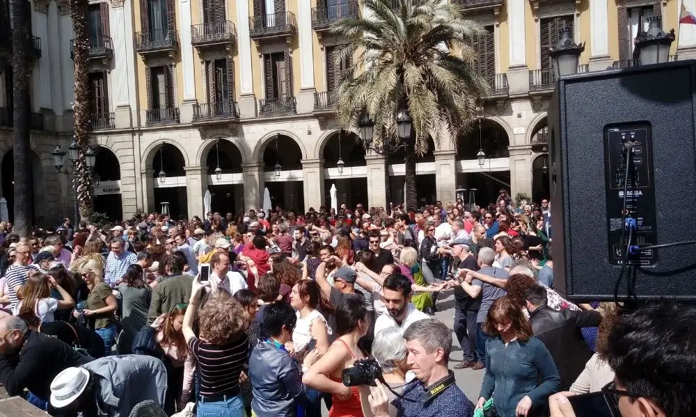 Party in Placa Reial 