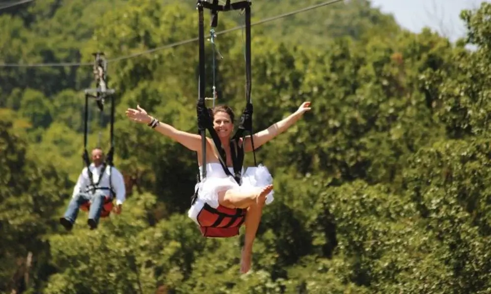 Take a Zipline Tour in Branson