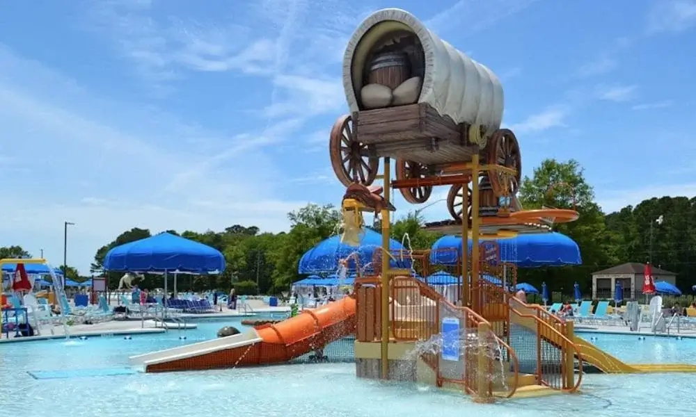 Western Theme Park in Sun Outdoors Frontier Town in Berlin, MD