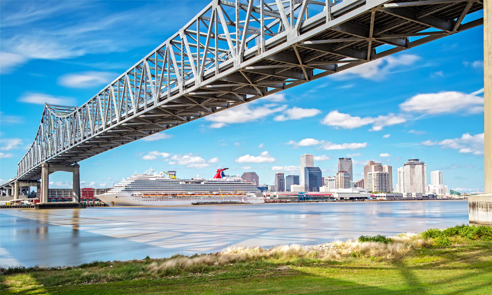 New Orleans Lousiana Scenic Drives