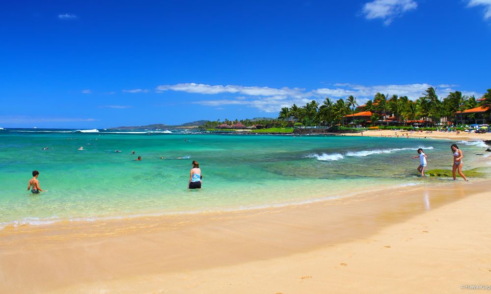 Poipu Beach, Kauai