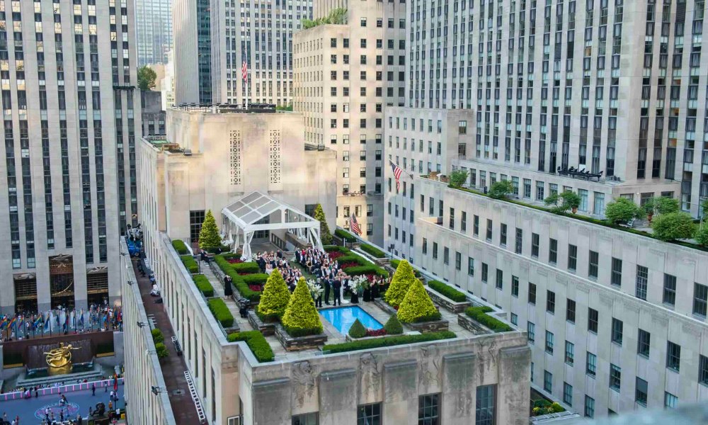 Secret Garden at Rockefeller Center
